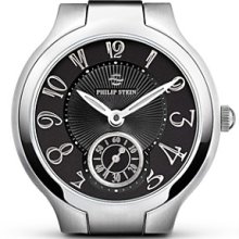 Philip Stein Small Round Stainless Steel Watch Head, 35mm