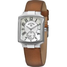 Philip Stein Watches Women's Mother of Pearl Dial Bronze Silk Small Se