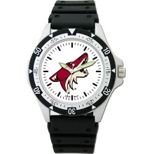 Phoenix Coyotes Option Watch with Rubber Strap LogoArt
