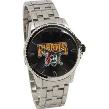 Pitt Pirate watch : Pittsburgh Pirates Manager Stainless Steel Watch