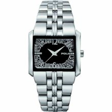 Police PL-11332LS-02M Women's W-Matrix Stainless Steel Bracelet Crysta