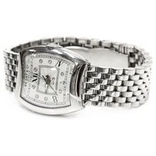 Preowned Bedat & Co. Stainless Steel No. 3 Diamond Ladies Watch