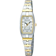 Pulsar Expansion Collection Two-tone Bracelet Silver Dial Women's watch #PC3251