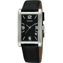 Pulsar Men's Retro Collection Black Dial PXD935
