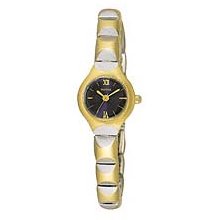 Pulsar PPH538 Ladies Gold Tone Stainless Steel Champagne Dial