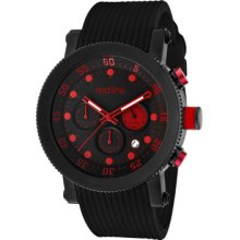 Red Line Compressor 18101vd-01rd2-bb Gents Chronograph Rrp Â£480 Date Watch