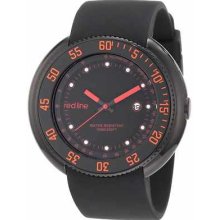 Red Line Men's 50069-bb-01-ra Driver Black Dial Black Silicone Watch $495