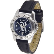 Rice Owls NCAA AnoChrome Sport Ladies Watch (Leather Band)