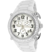 Roberto Bianci Eleganza Wht Ceramic Watch Zirconia