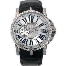 Roger Dubuis Excalibur 42mm White Gold Diamond Watch