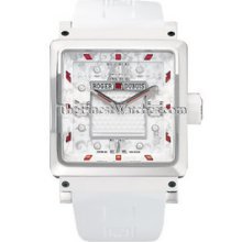 Roger Dubuis King Square White Gold Watch