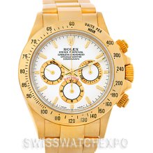 Rolex Cosmograph Daytona 18K Yellow Gold Watch 16528