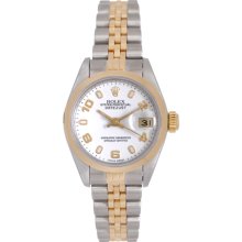 Rolex Datejust Stainless Steel & Yellow Gold Ladies Watch 79173