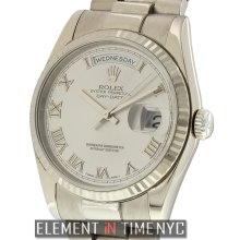 Rolex Day-Date President 18k White Gold 36mm Circa 2000