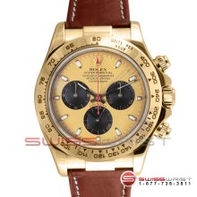 Rolex Daytona Yellow Gold Champagne Paul Newman Dial 116518 40MM Model