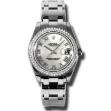 Rolex Lady Masterpiece Mid-Size Diamonds 81339 MR