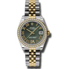 Rolex Oyster Perpetual Datejust 178383 mro Women's Watch