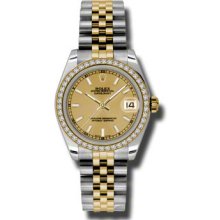 Rolex Oyster Perpetual Datejust 178383 chcao Women's Watch