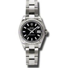 Rolex President White Gold 179179 BKRP WOMEN'S WATCH