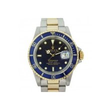 Rolex Submariner 1680 Converted Two Tone Mens Watch