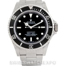 Rolex Submariner Mens Steel Non Date Watch 14060
