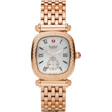 Rose Gold MICHELE Caber Isle Diamond Rose Gold Watch Head - Jewelry