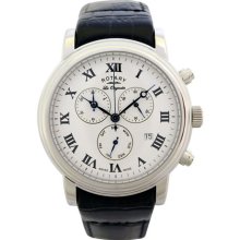 Rotary Les Originales Gents White Case Watch