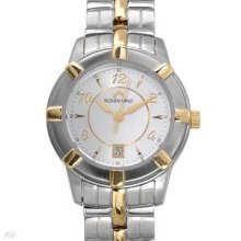 Roven Dino Newport Swiss Movement Ladies Watch Two Tone/two Tone