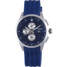 Rudiger R4000-04-003 Zwickau Blue Dial Stainless Multifunction Watch