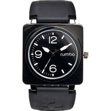 RumbaTime Unisex Hudson Analog Watch - White - One Size