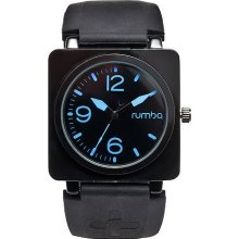 RumbaTime Unisex Hudson Analog Watch - Blue - One Size