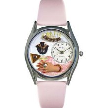 S-0910013 Jewelry Lover Pink Watch Classic Silver