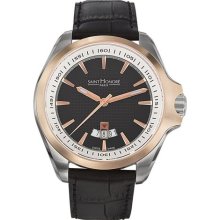 Saint Honore Men's 861065 6NFIR Coloseo Rose Gold PVD and Steel L ...