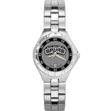 San Antonio Spurs Pro II Women's Stainless Steel Watch