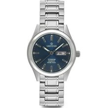 Sartego Barcelona Blue Date Sapphire Titanium Watch ...