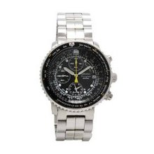 Seiko Flight Alarm Chronograph SNA411P1 SNA411P SNA411 Pilot's Watch