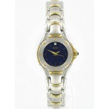 Seiko Ladies Two Tone Quartz Dress Watch Sujbf72