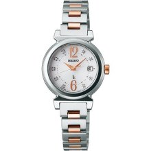 Seiko Lukia Ssvn005 Basic Solar Ladies Watch