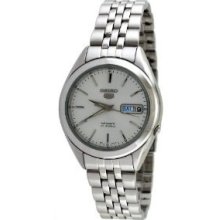 Seiko Men's Snkl15 Stainless Steel Analog With Silver Dial Watch