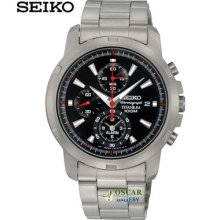 Seiko Neo Sports Snae47p1 Alarm Chronograph Men's Watch 2 Years Warranty