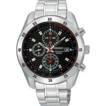 Seiko Tac Chrono Hardlex 100m Mens Watch Sndc49p1