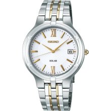 Seiko Watch Spirit Spirit Solar Sbpx017 White Men