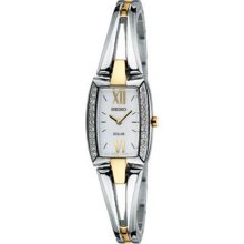 Seiko Womens Solar Crystal SUP084 Watch