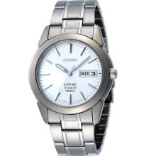 SGG727P1 SGG727 Seiko Quartz Titanium Gents Sapphire Crystal Analog Dress Watch