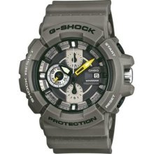 Shock Gac-100-8acr Military Tough 200m Chrono Date Authentic Casio Tin