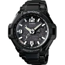 Shock Gw-4000d-1 Aviation Watch 200m Solar Chrono Authentic Casio Tin
