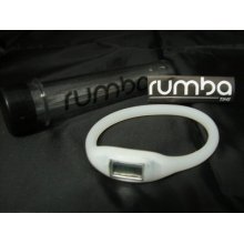 Silicone-rubber Rumba Time Watch Weird Firefly Clear Size Large