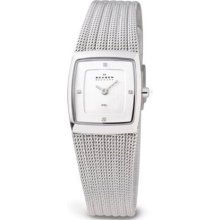 Skagen Denmark Watch, Womens Stainless Steel Mesh Bracelet 380XSSS1