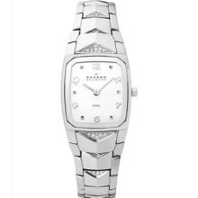 Skagen Steel Collection Silver-Tone Dial Women's Watch #811SSX