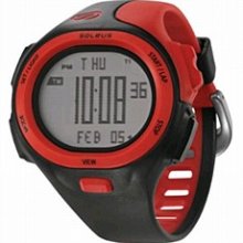 Soleus P.R. Running Watch - SR008 (black/red/red) ...